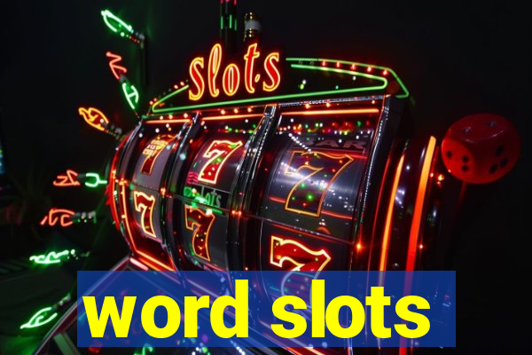 word slots