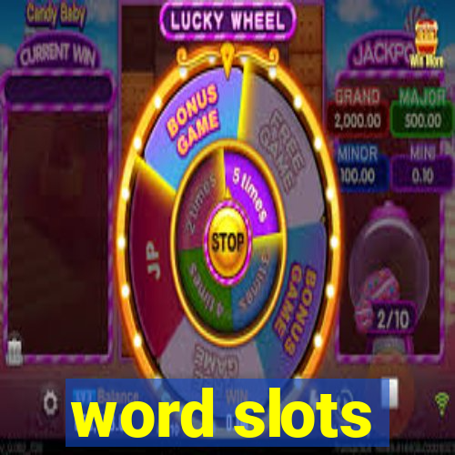 word slots