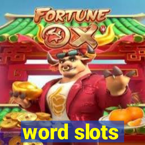 word slots