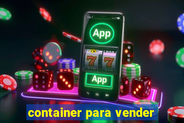 container para vender