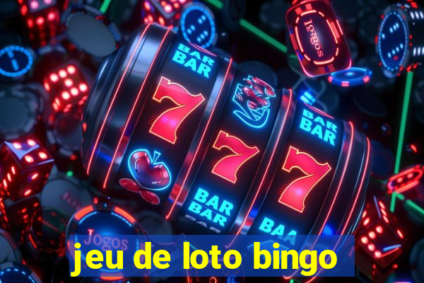 jeu de loto bingo