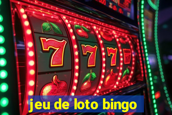 jeu de loto bingo