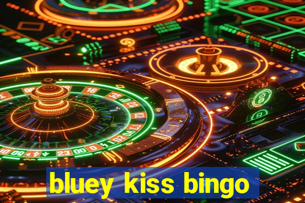 bluey kiss bingo