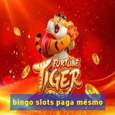 bingo slots paga mesmo