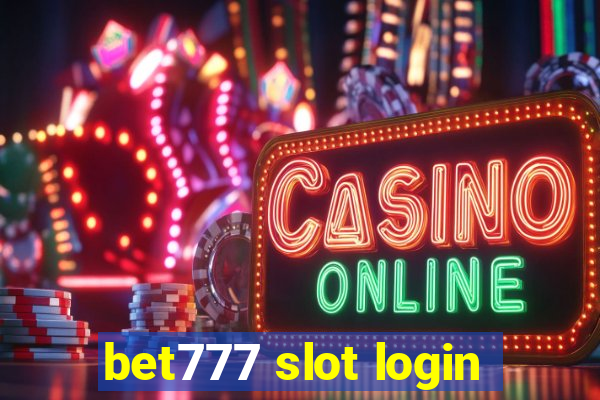 bet777 slot login