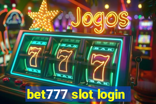 bet777 slot login