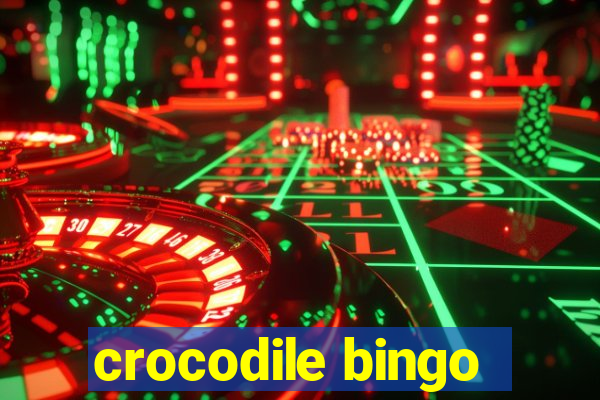 crocodile bingo