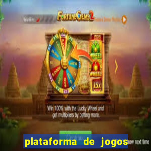 plataforma de jogos nova hoje