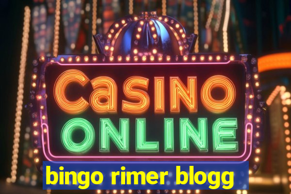 bingo rimer blogg