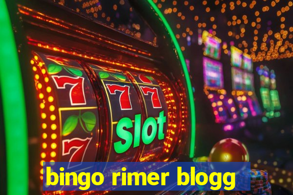 bingo rimer blogg