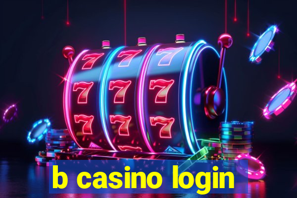 b casino login