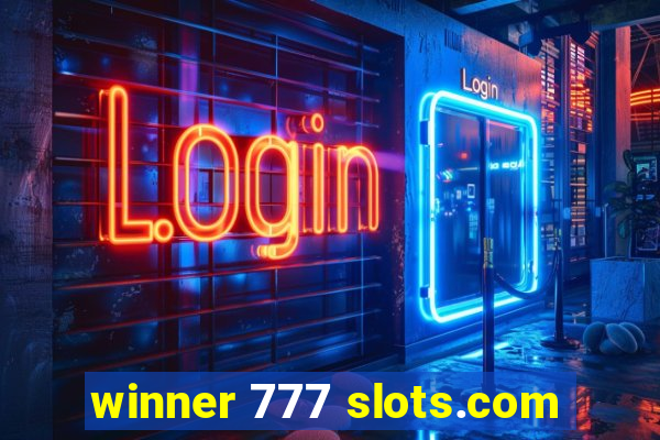 winner 777 slots.com