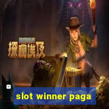 slot winner paga