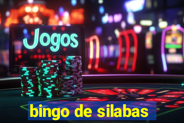 bingo de silabas