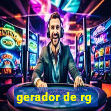 gerador de rg