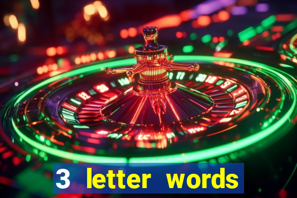 3 letter words from casino