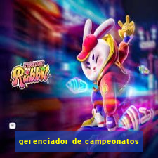 gerenciador de campeonatos