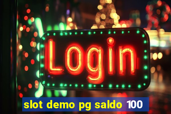 slot demo pg saldo 100