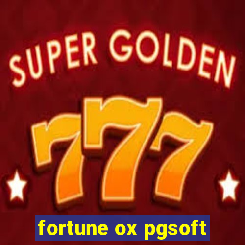 fortune ox pgsoft