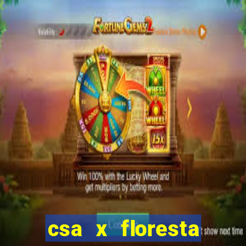 csa x floresta onde assistir