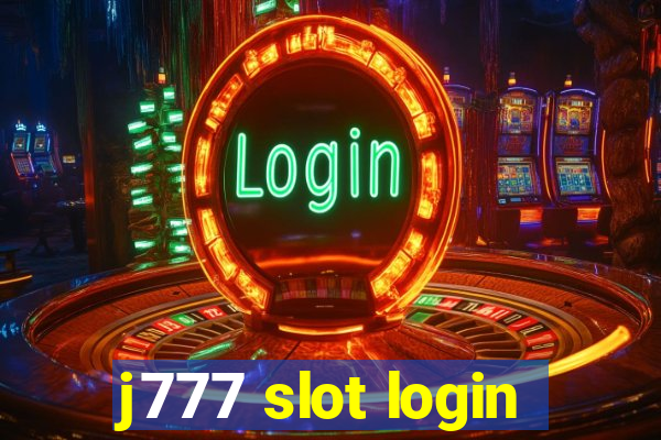 j777 slot login