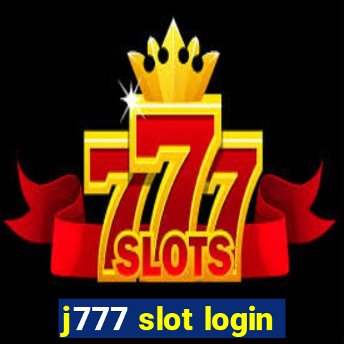 j777 slot login