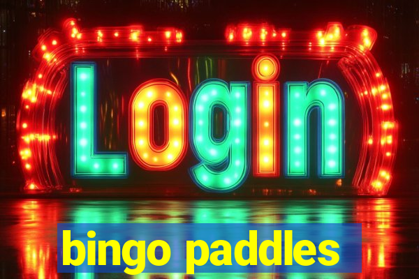 bingo paddles