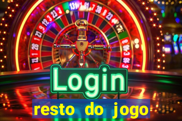 resto do jogo placar atual