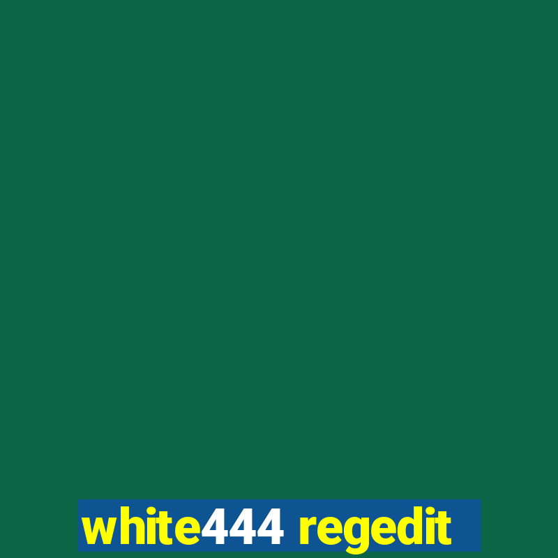 white444 regedit