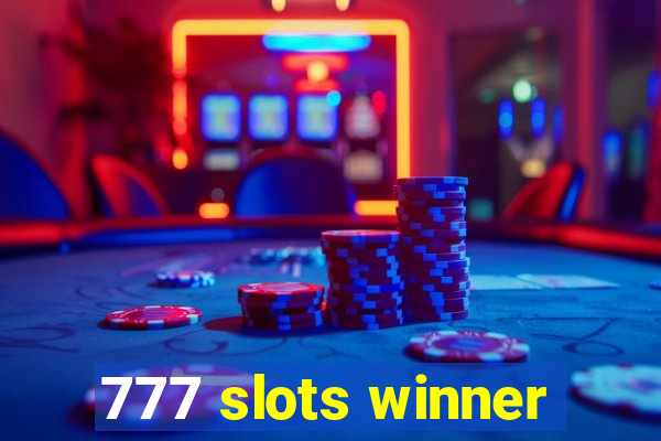 777 slots winner