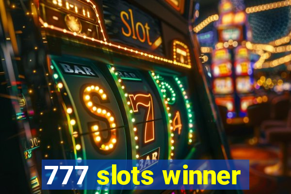 777 slots winner