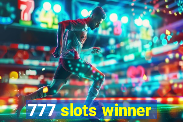 777 slots winner