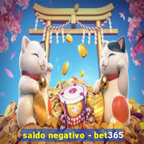 saldo negativo - bet365