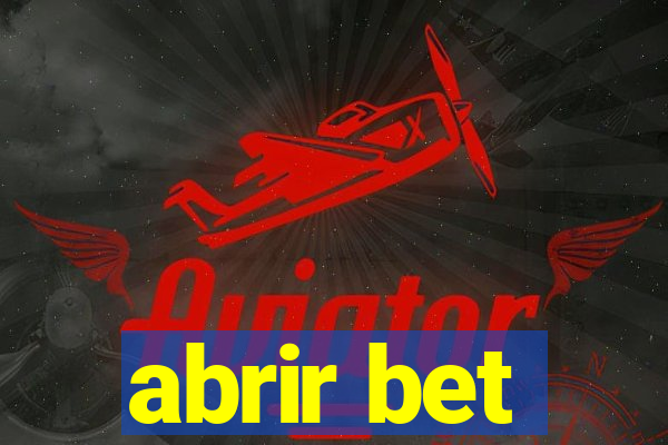 abrir bet