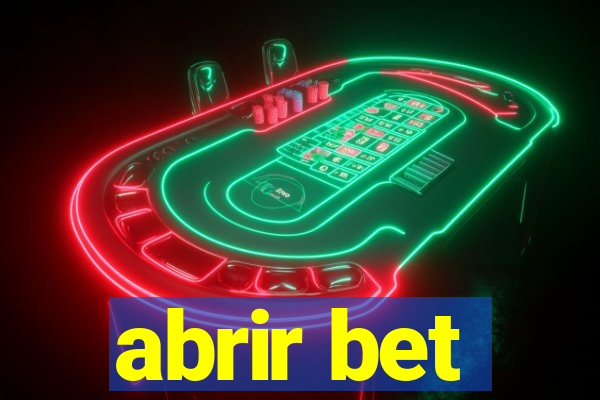 abrir bet