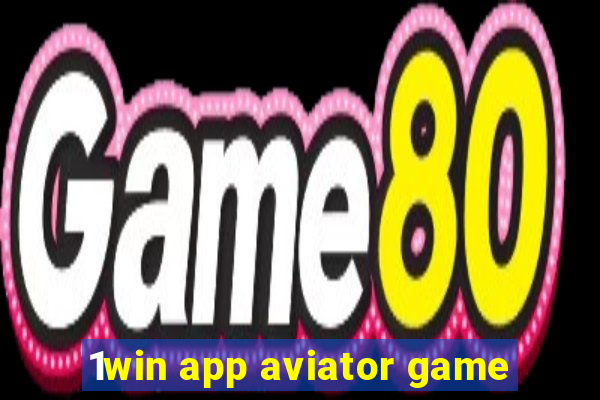 1win app aviator game