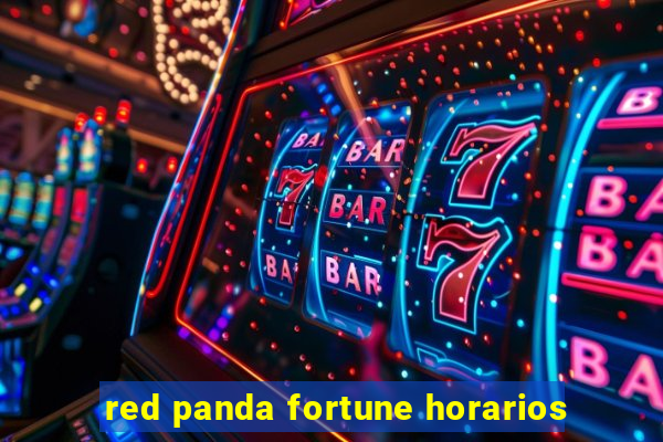 red panda fortune horarios