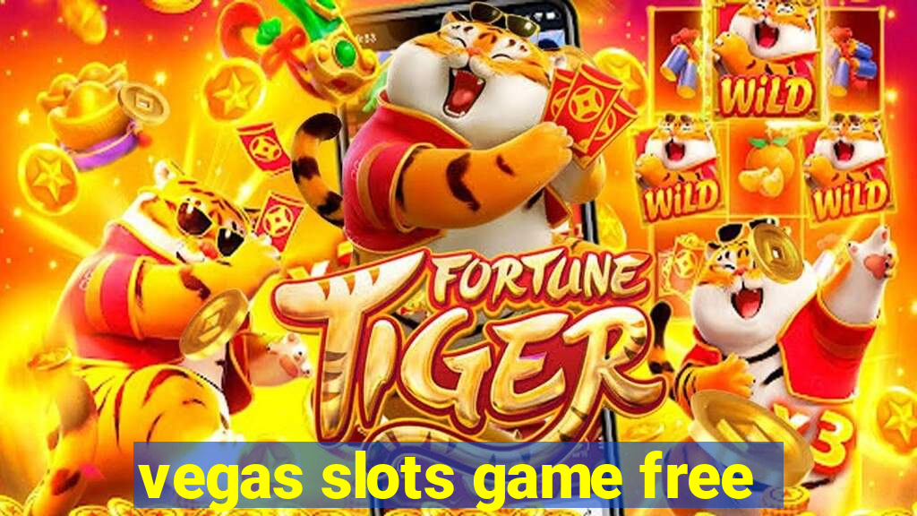 vegas slots game free