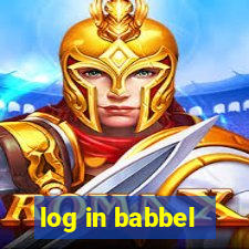 log in babbel