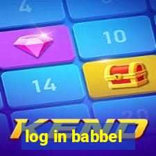 log in babbel