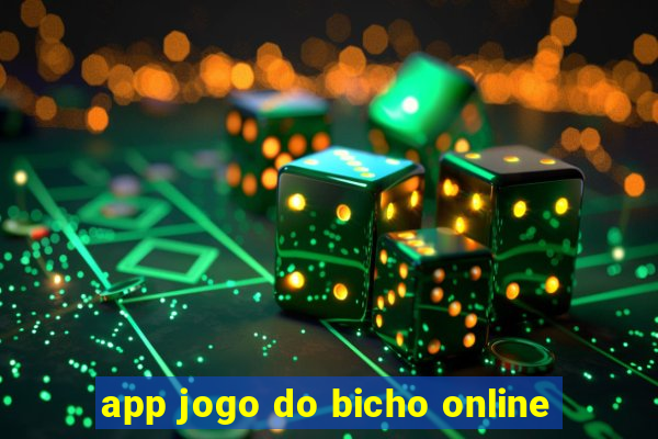 app jogo do bicho online