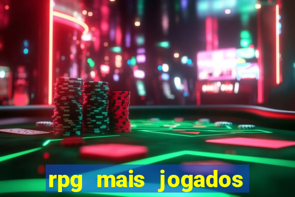 rpg mais jogados do mundo