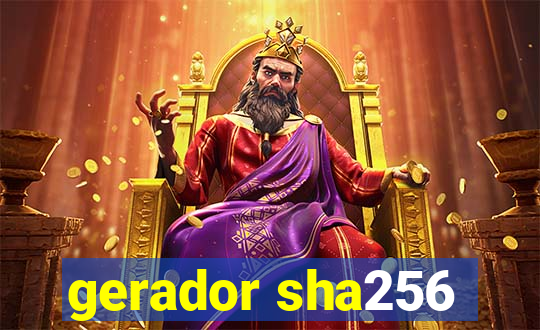 gerador sha256