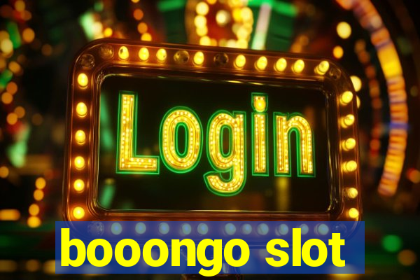 booongo slot