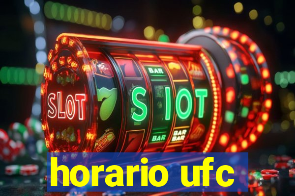 horario ufc