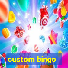 custom bingo