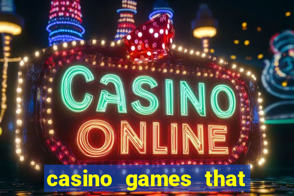 casino games that pay real money with no deposit