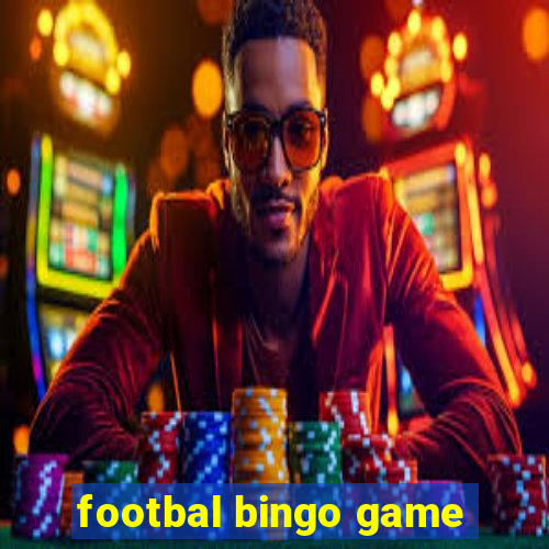 footbal bingo game