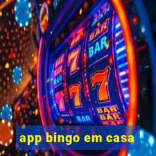 app bingo em casa