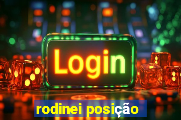 rodinei posição